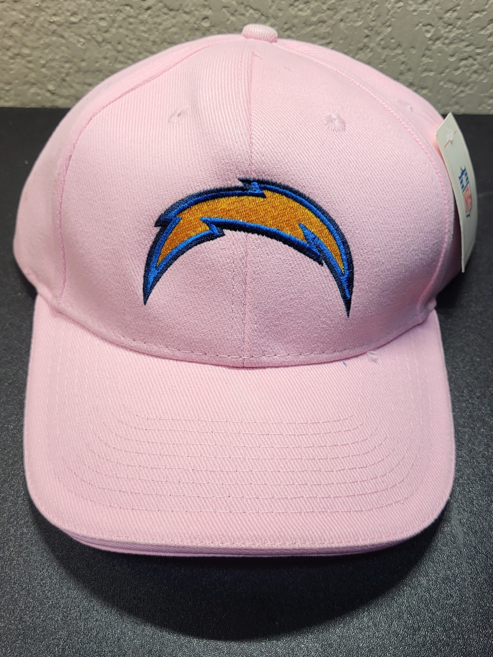 *NEW* Los Angeles Chargers Pink Womens NFL Hat Cap Strap Back One Size Football